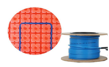 Excellent decoupling membrane for underfloor heating