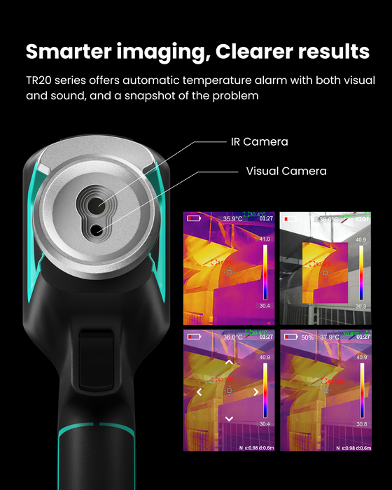 TR20 Pro Dual Camera Thermal Imaging Camera with Video Recording