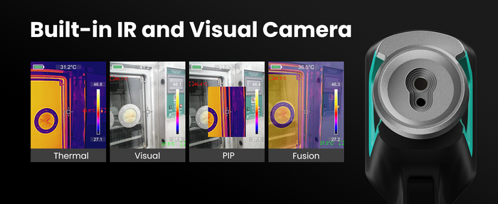 TR20 Pro Dual Camera Thermal Imaging Camera with Video Recording