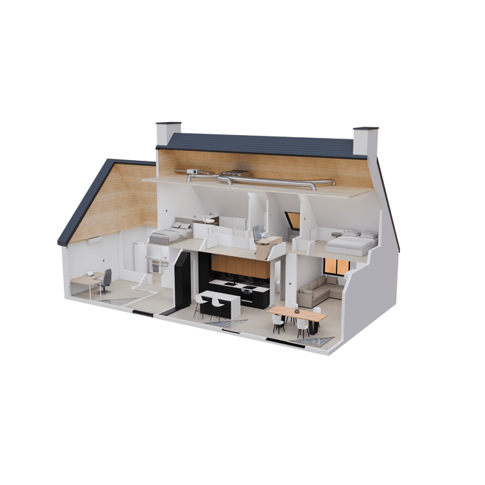 Flexa 25 for underfloor heating and cooling