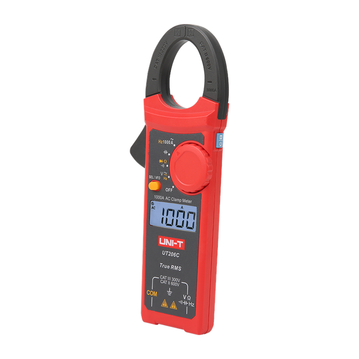 UT206C 1000A AC Clamp Meter