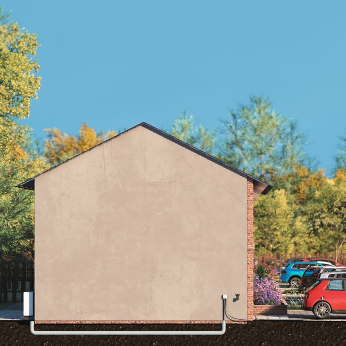 Heat Pump + Combined EV Charger