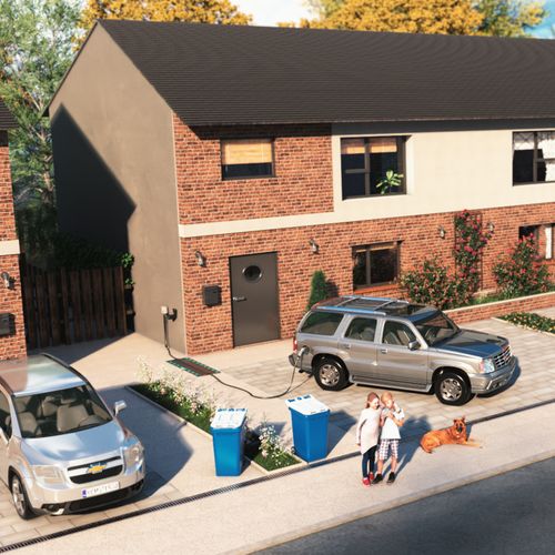 Heat Pump + Combined EV Charger