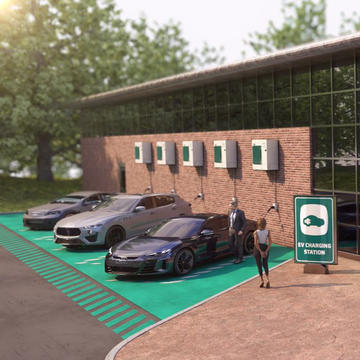 Air Conditioner + Combined EV Charger