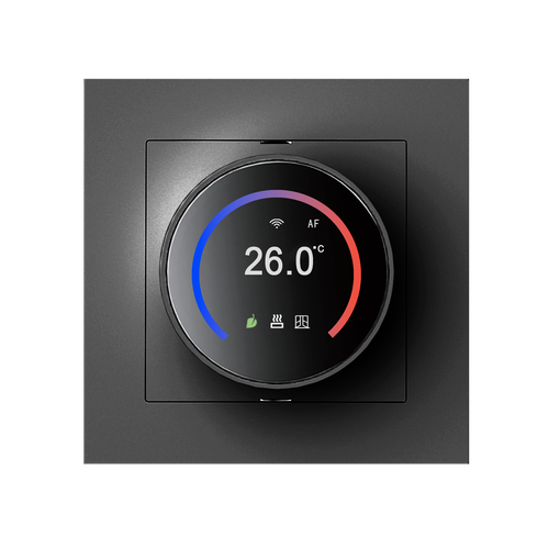 Smart thermostat for floor heating, gas boiler , fan coil unit and heat pump.