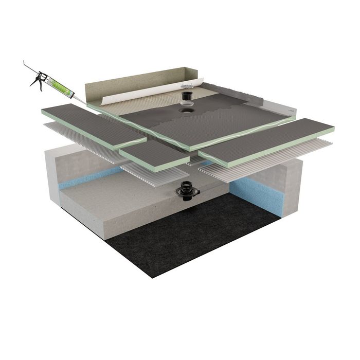 Fundo Solido: New wedi system solution for accessible PVC finished bathrooms