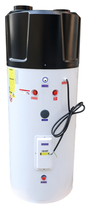Becker & Wolf 250L all in one, hot water heat pump