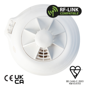 MAINS HEAT ALARM (BATTERY BACK-UP)