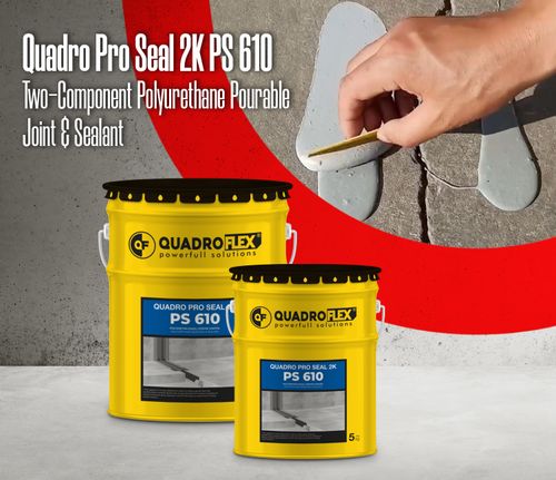 Quadro Pro Seal 2K PS 610  Two-Component Polyurethane Pourable Joint & Sealant