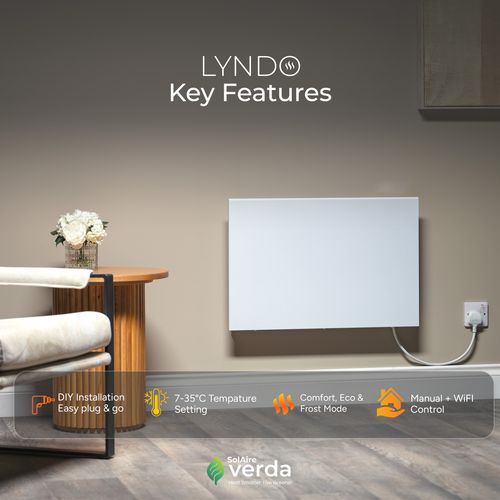 SolAire Lyndo Electric Panel Heater