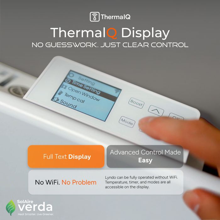 SolAire Lyndo Electric Panel Heater