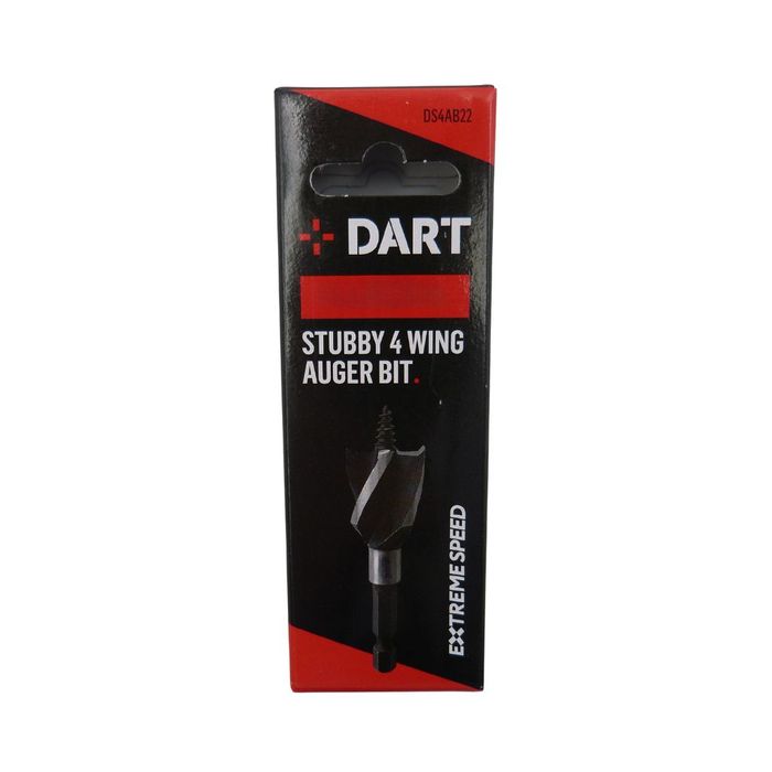 DART Stubby 4 Wing Auger Bits