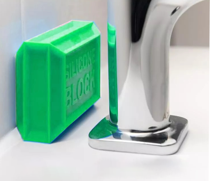 NEW Silicone Block Pro – Green 4/6 mm Beads