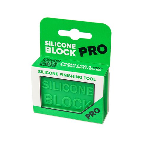 NEW Silicone Block Pro – Green 4/6 mm Beads