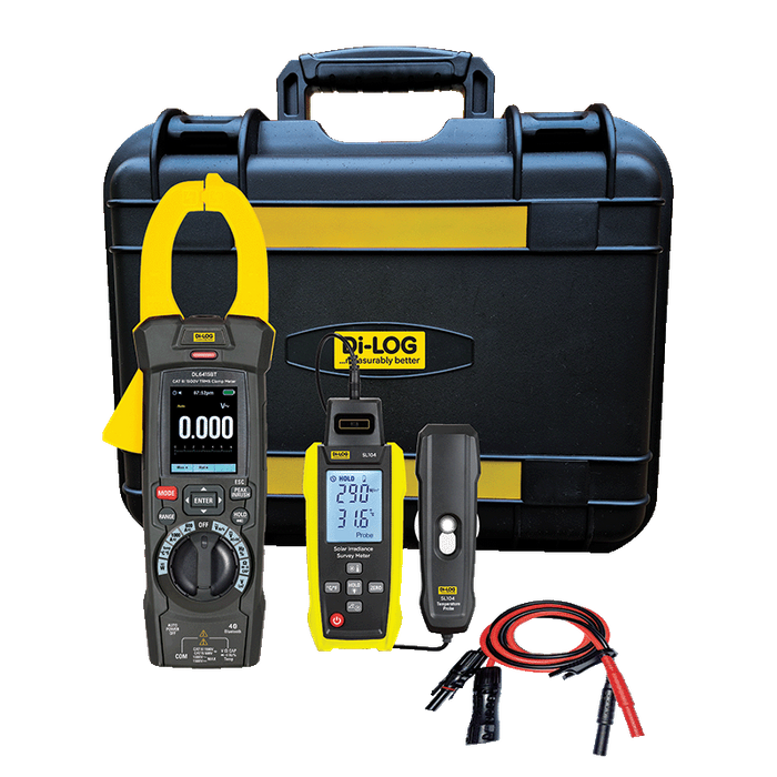 Di-LOG SL550 Advanced CAT III 1500V DC Solar PV Test Kit