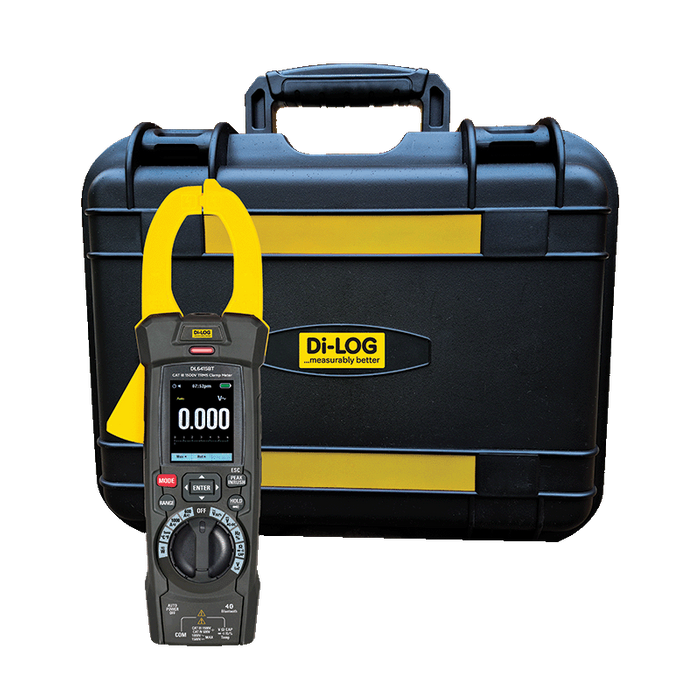 Di-LOG DL6415BT CAT III 1500V DC Clamp Meter