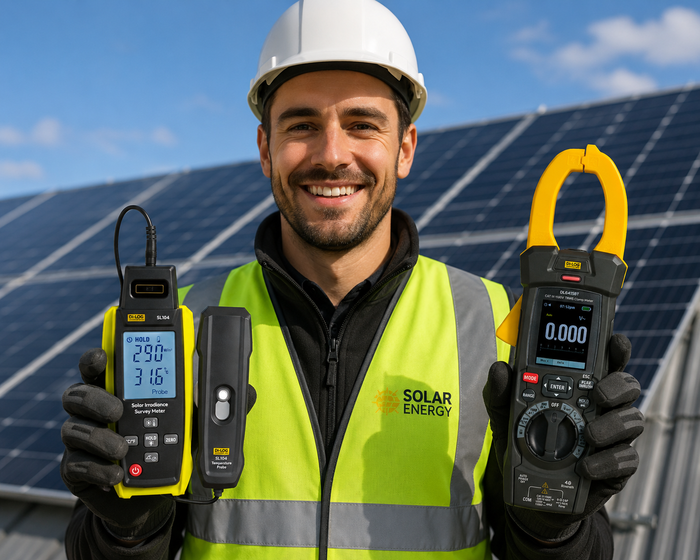 Di-LOG DL6415BT CAT III 1500V DC Clamp Meter