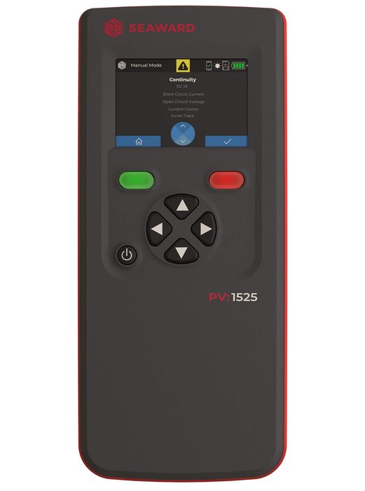 Seaward PV1525IV CAT III 1500V Solar PV Installation Tester with IV Curve
