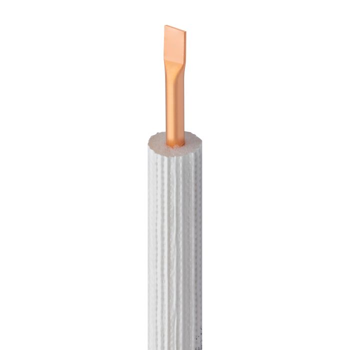 Isopolar, insulated copper pipe for air conditioning, line sets