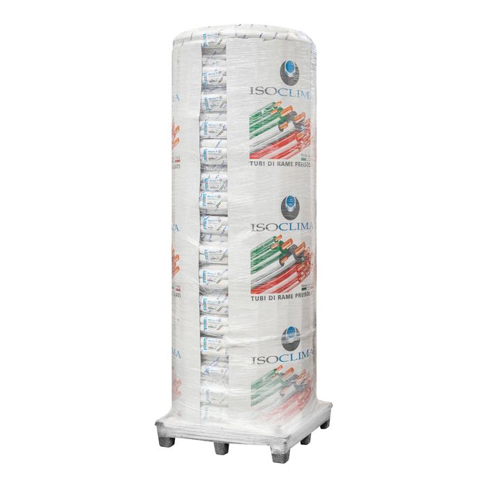 Isopolar, insulated copper pipe for air conditioning, line sets