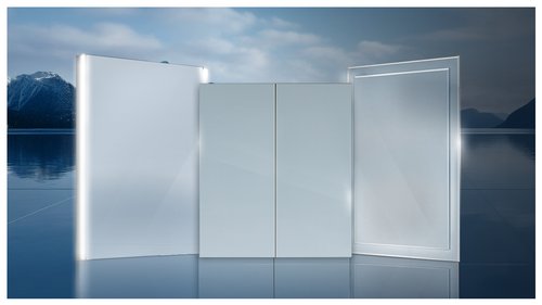 Modern Bathroom Mirrors with LED Lighting & Storage Options