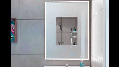 LED Bathroom Mirrors with Integrated Lighting & Modern Designs