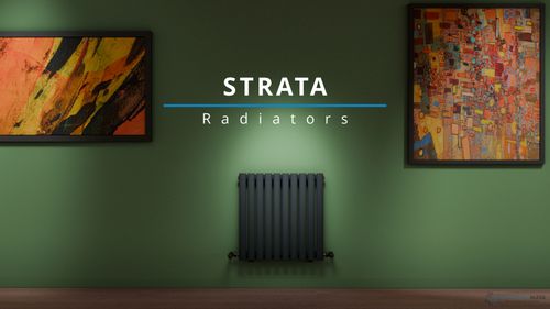 Strata Slimline & Double Vertical Radiators in Multiple Sizes & Colours