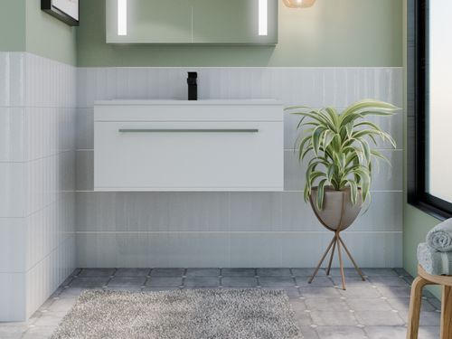 Bathroom Vanity Units in Wall Hung, Freestanding & Compact Designs