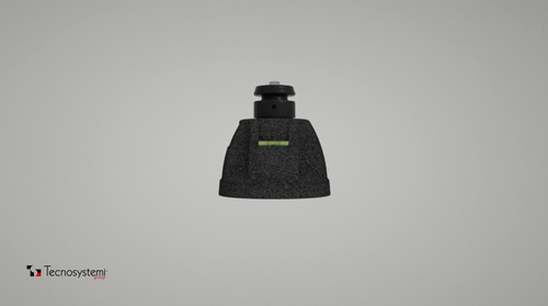 Anti-vibration floor for air conditioning units