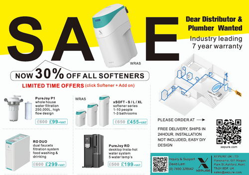 xSOFT whole house water softeners