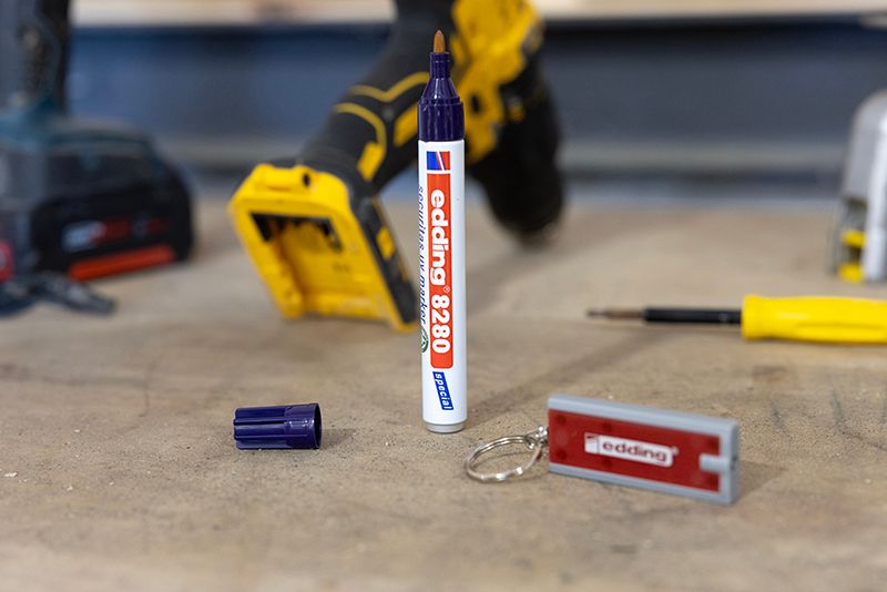 Tackle tool theft with edding