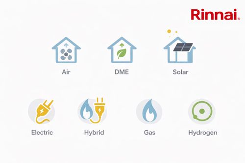 RINNAI + INSTALLER SHOW COME AND SEE HOT WATER HEATING SOLUTIONS FOR ALL SITES IN ALL FUELS DELIVERING NET ZERO AND PEAK PERFORMANCE