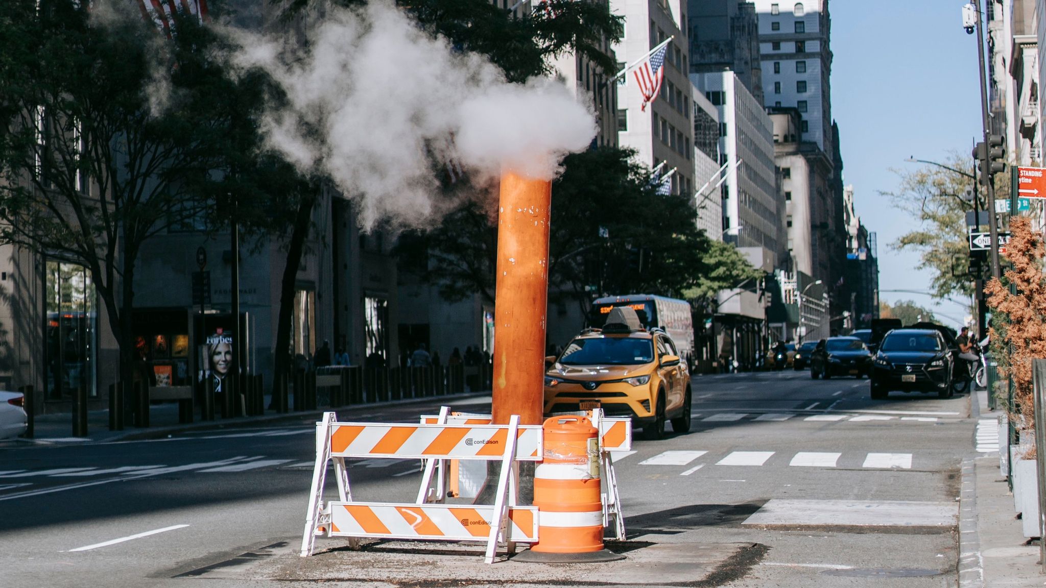 Steam system in New York