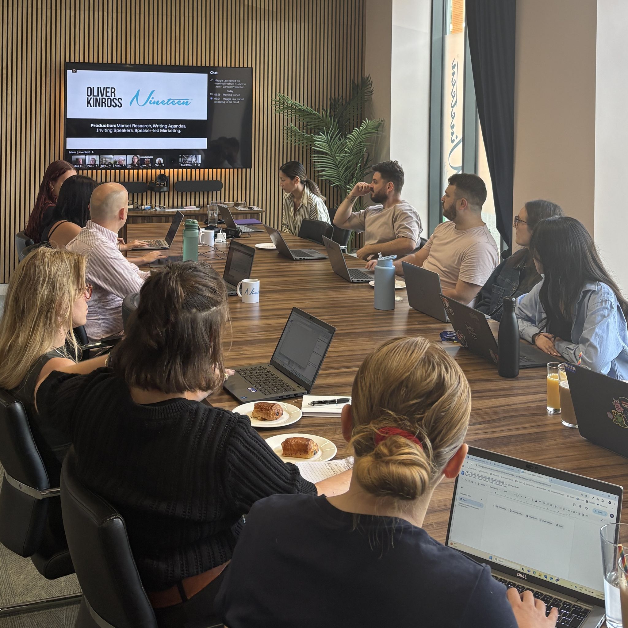 Oliver Kinross Lunch and Learn 