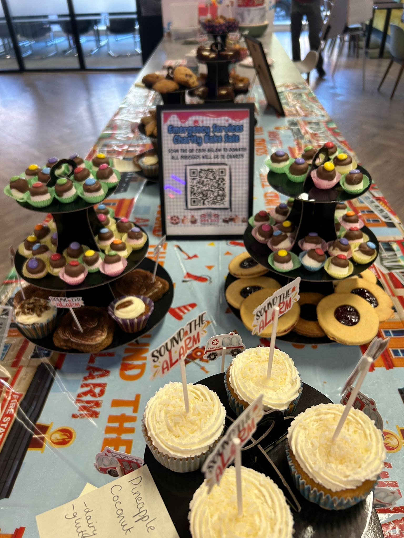Emergency Services Bake Sale Cakes 
