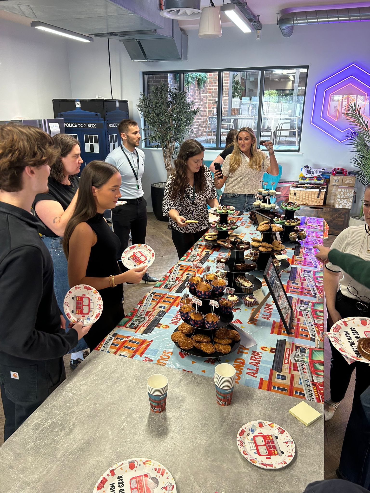 Nineteeners at the Bake Sale 2