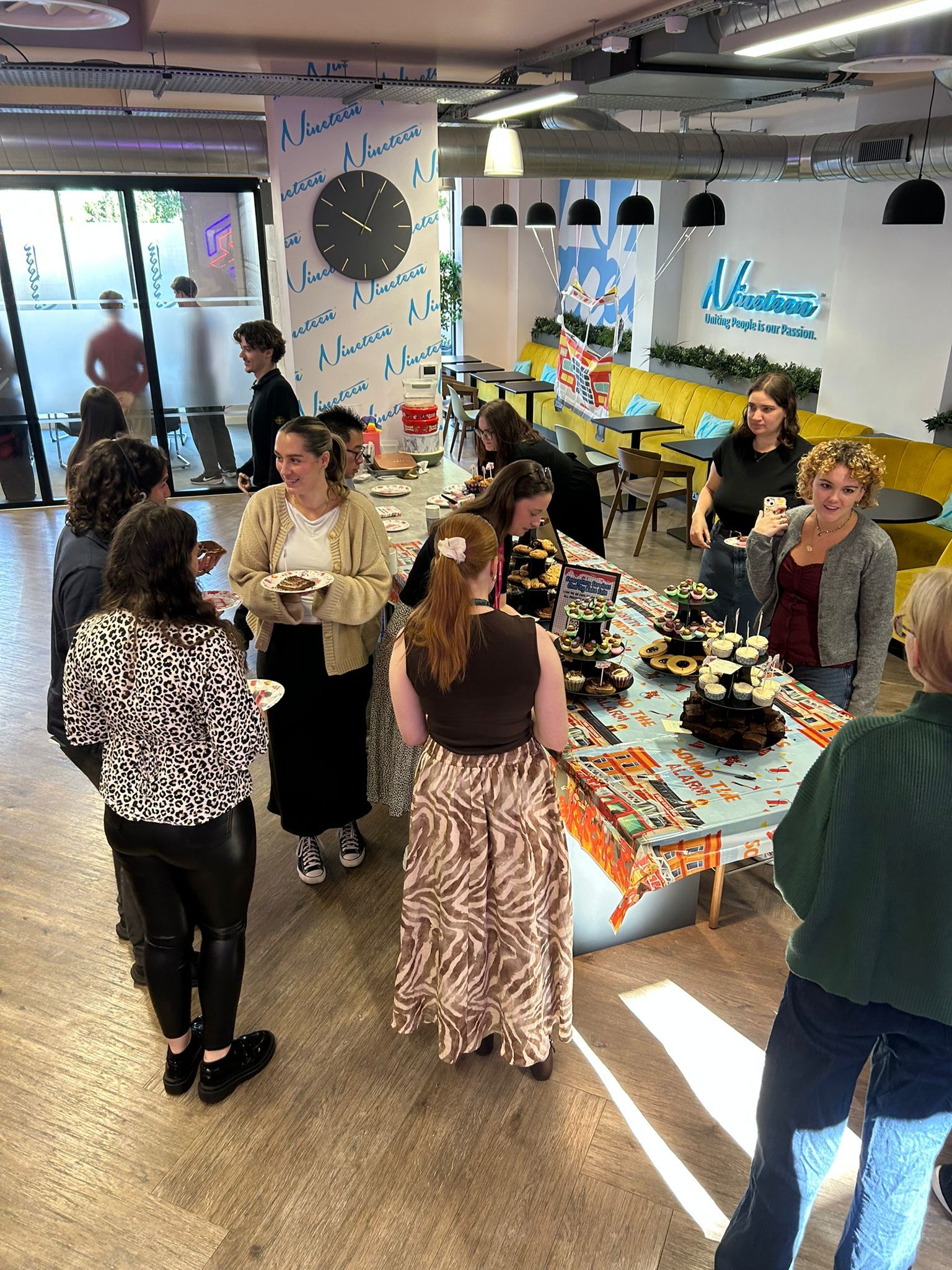 Nineteeners at the Bake Sale 