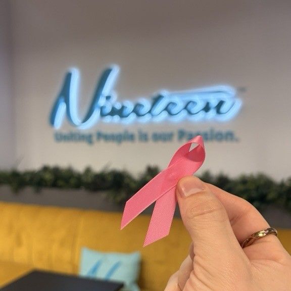NIneteen Pink Ribbon