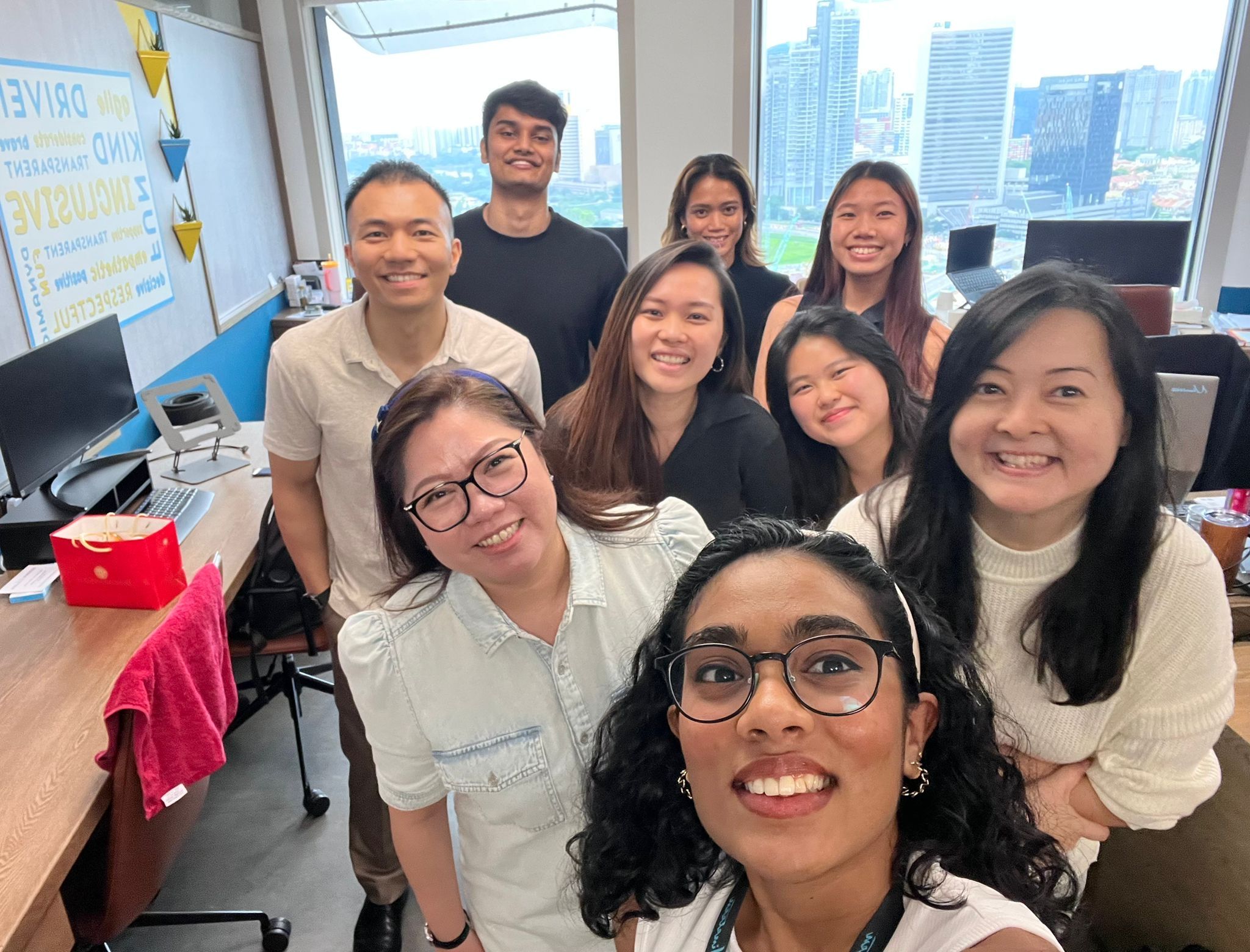 Singapore team + Michael Wong 