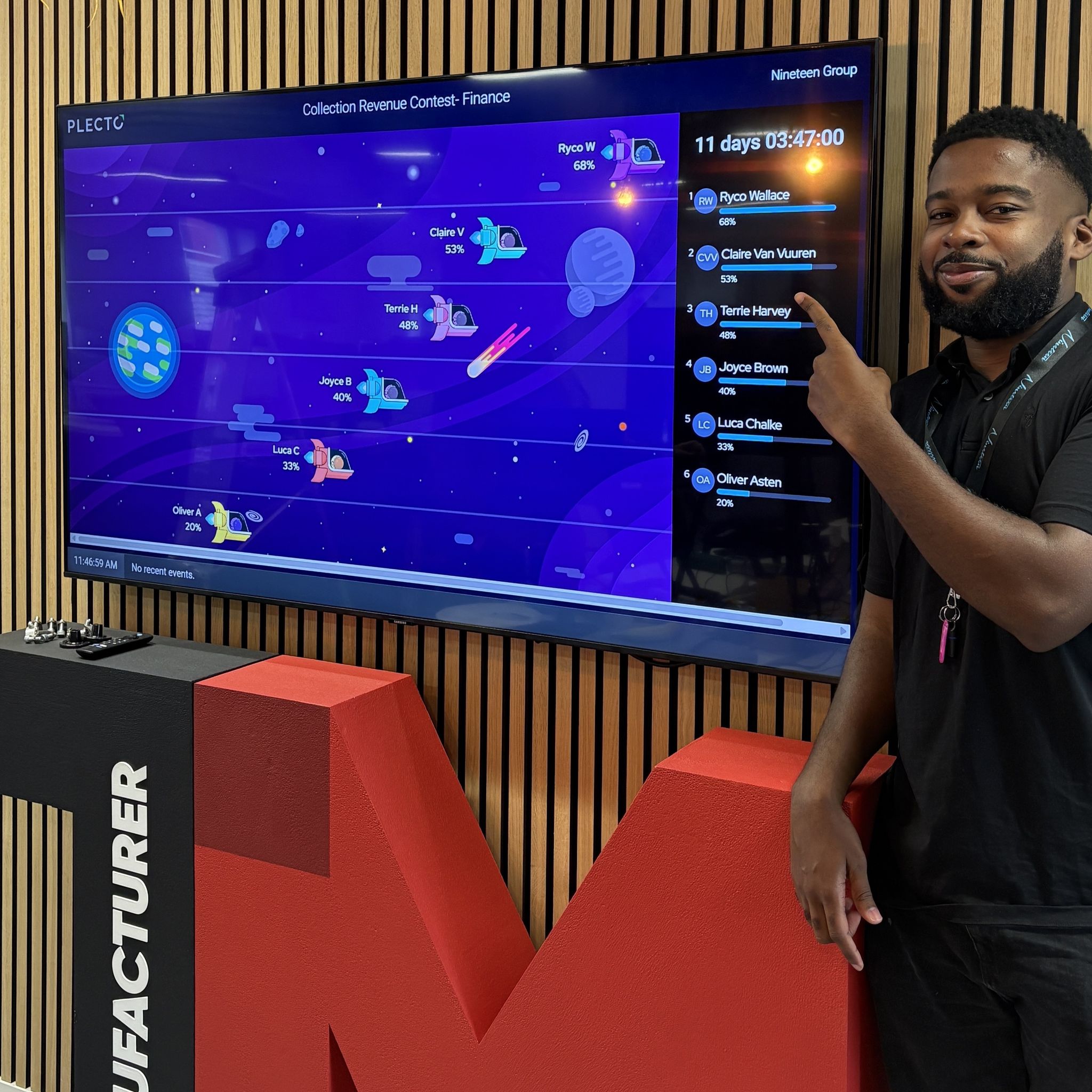 Finance - Plecto Screen