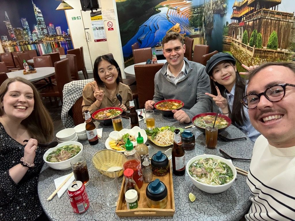 MX team dinner - Vietnamese food