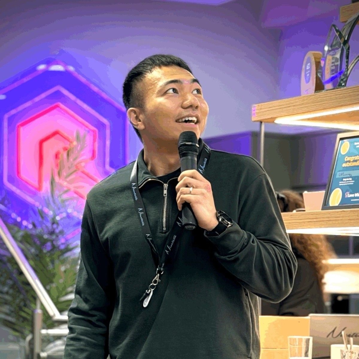 Michael Wong Presenting