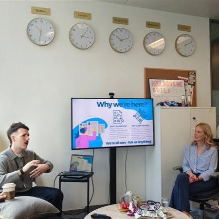 Nick and Ruth Presenting