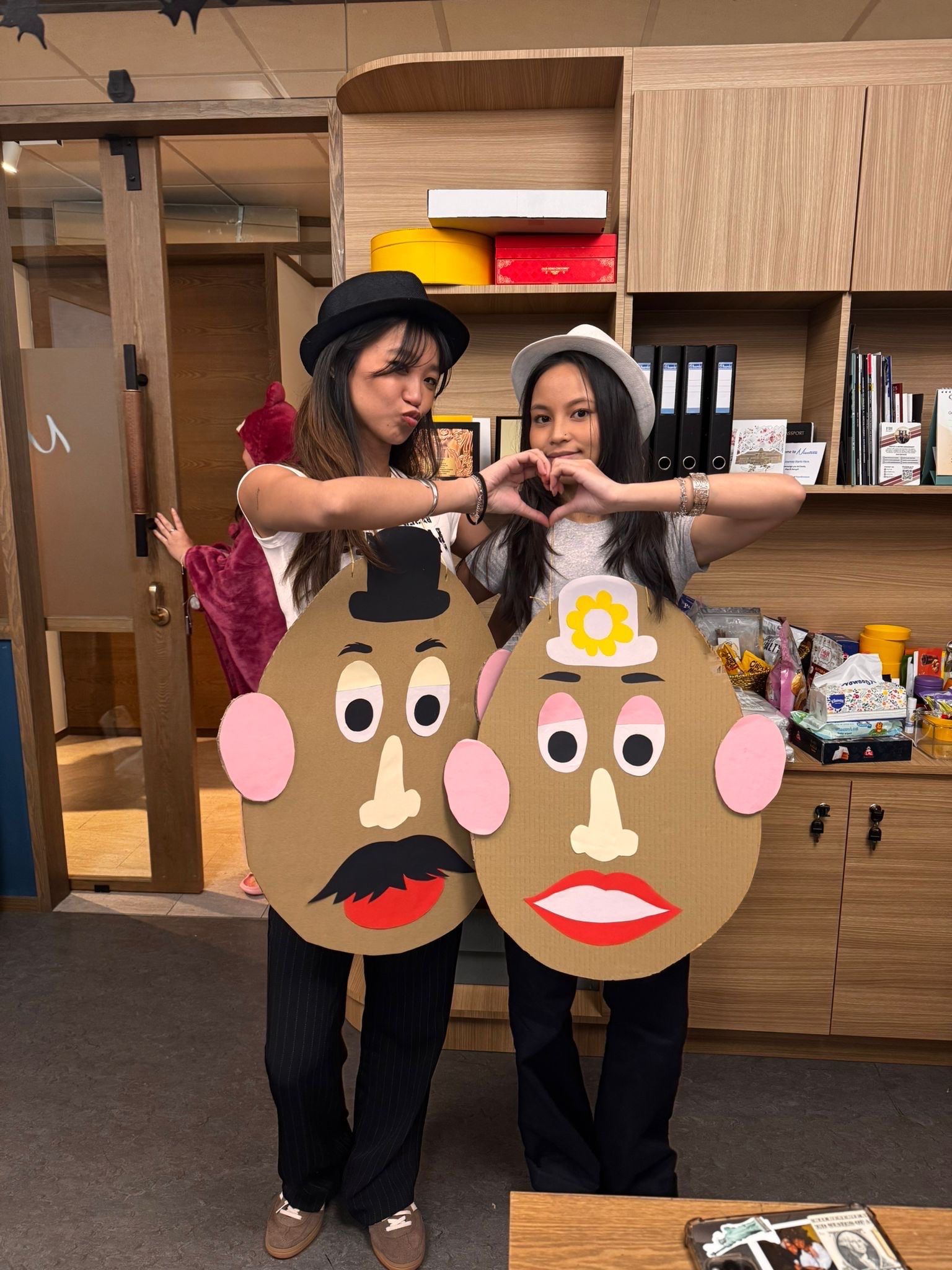 Mr and Mrs Potato-head