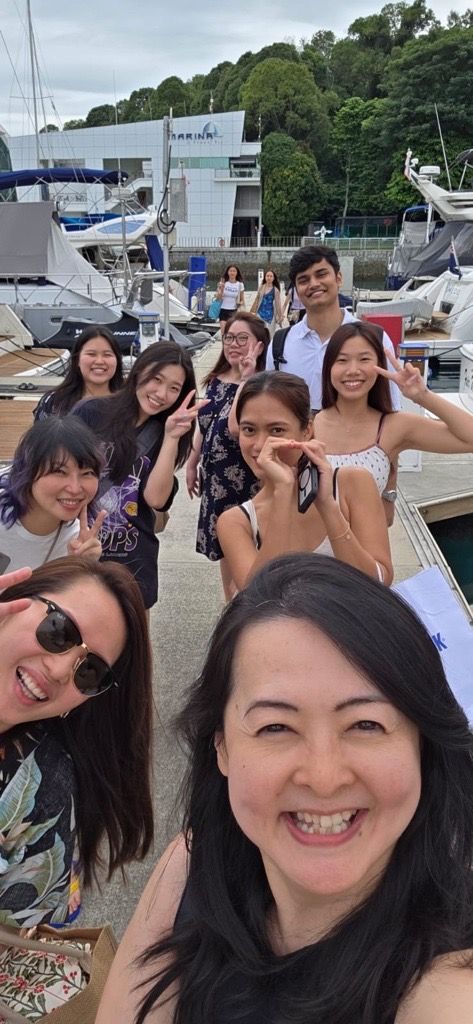 Team Picture on Boat
