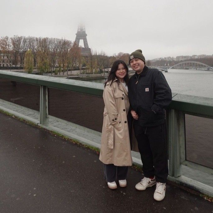 Nat and Boyfriend in Europe