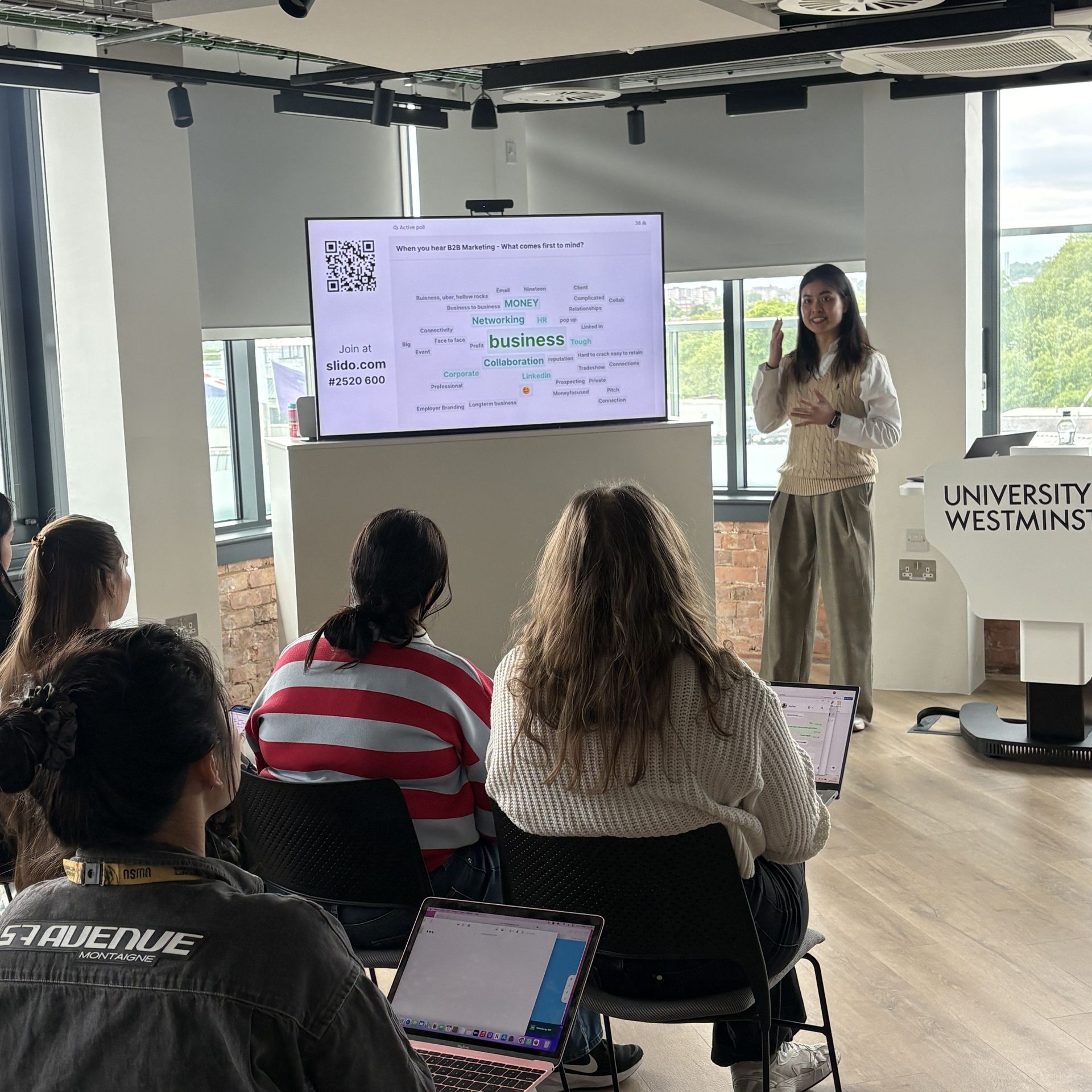 Linh at University of Westminster