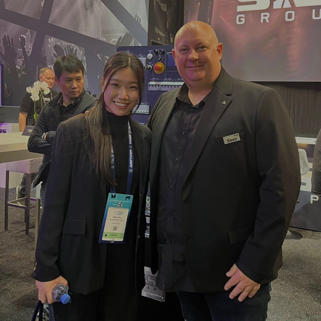 Megan at ISE 2