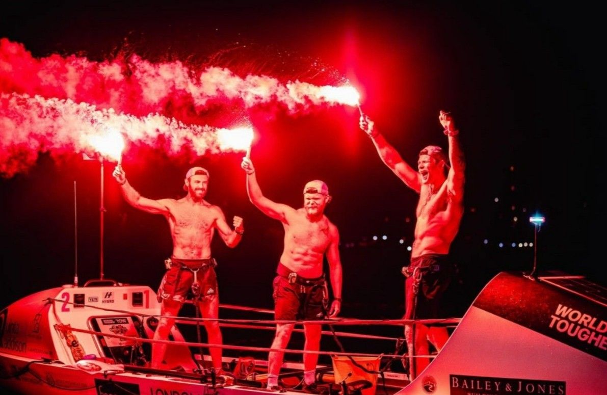 Sam and Worlds Toughest Row