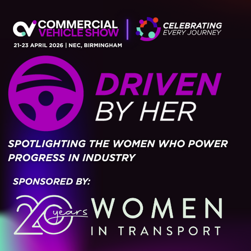 Women in Transport to lead CV Show’s ‘Driven By Her’ platform, forming part of its new ambassador programme